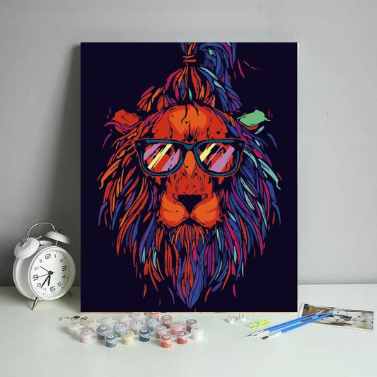A lion in fashion