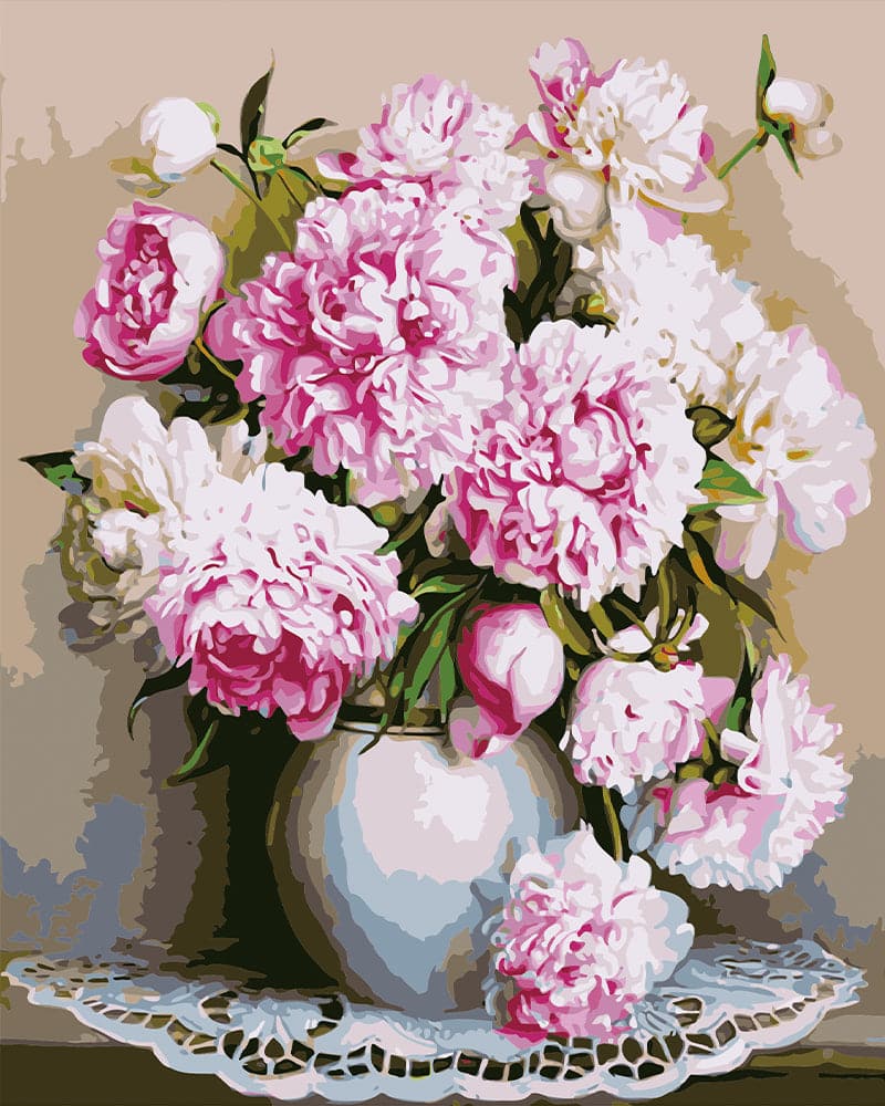 A pot of pink carnation