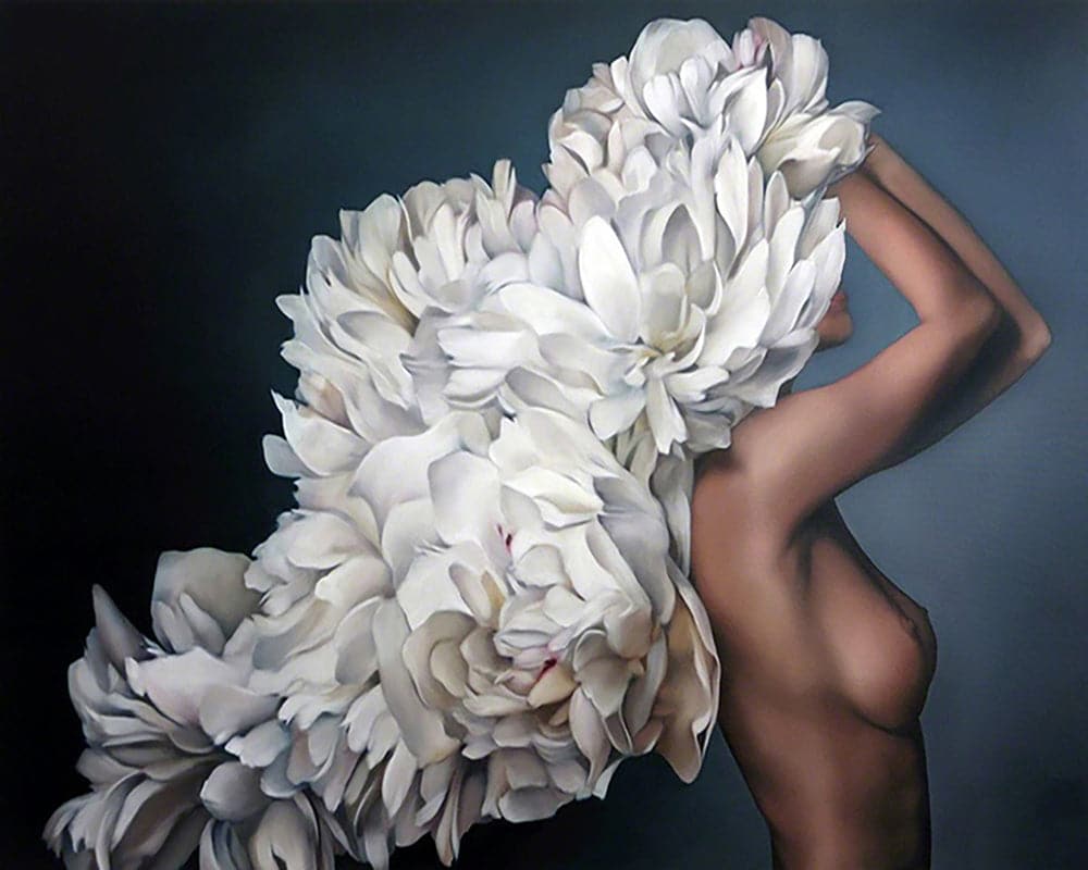 Paint-by-numbers-in-real-Abstract flower woman