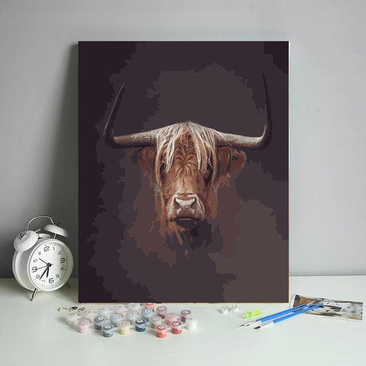 Portrait of yak